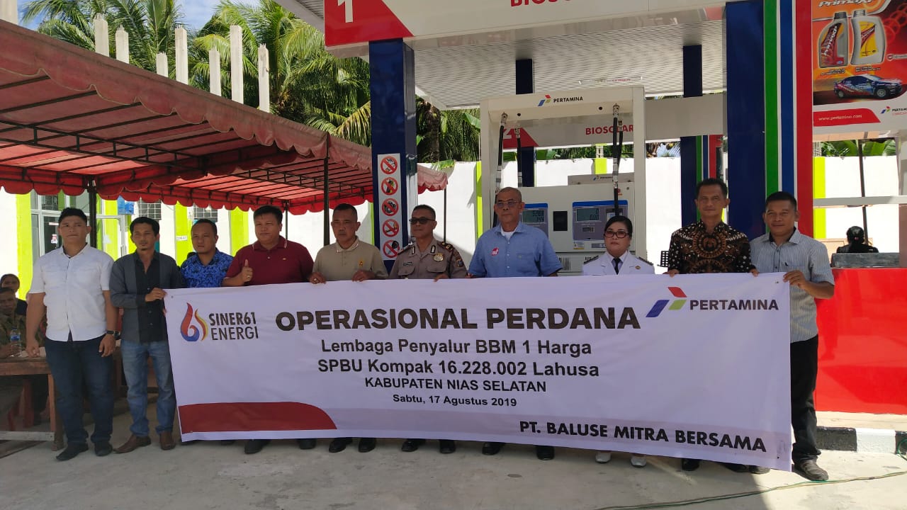  Pertamina Operasikan BBM Satu Harga di Nias